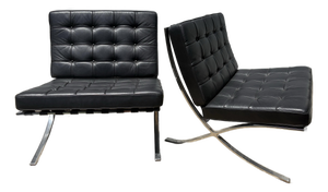 Barcelona Chairs / a Pair