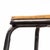 1950s Vintage Industrial French Stacking High Stool in Steel from Mullca, 1950s For Sale - Image 5 of 9