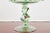 Italian Floral Embellished, Italian Glass Tazza For Sale - Image 3 of 6