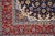 Blue Isfahan Rug with Silk, 1940s For Sale - Image 8 of 18