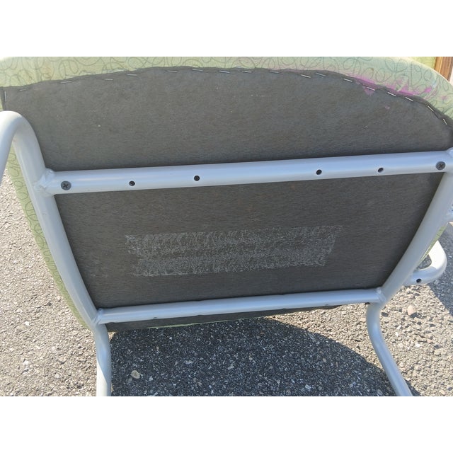 Vintage Mid-Century Modern Aluminum Chrome and Vinyl Dining Chairs, Shelby Williams Style, Set of 3 For Sale - Image 10 of 14