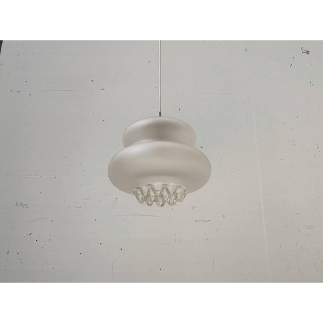 AH 43 Pendant Lamp in Satin-Finished Crystal Glass from Peill & Putzler , 1970s For Sale - Image 9 of 14