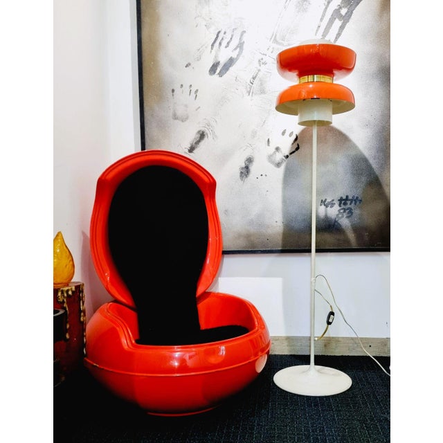 Vintage Space Age Floor Lamp, 1970s For Sale - Image 4 of 7