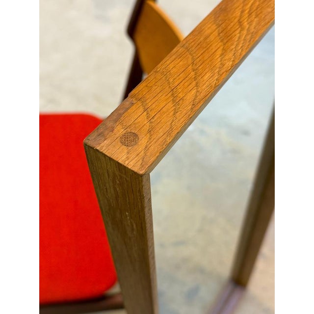 Oak Mirror by Riis Antonsen, 1971 For Sale - Image 4 of 11