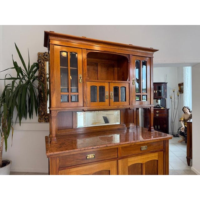 Art Nouveau Topped Kitchen Cabinet, 1920s For Sale - Image 12 of 15