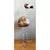 Mid-Century Modern Vintage Coconut and Metal Flamingo Sculpture For Sale - Image 3 of 12