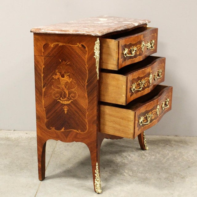 Napoleon III Chest of Drawers, 19th Century For Sale - Image 5 of 14