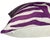 2020s Serengeti Pillow Cover in Purple, 22x22 Pillow For Sale - Image 5 of 5
