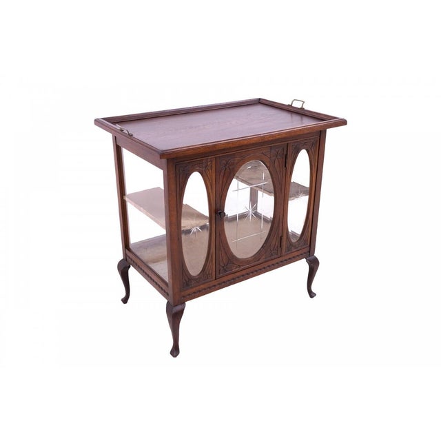 Antique Bar in Oak, Western Europe, 1910 For Sale - Image 4 of 12