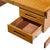 Brown Lou Hodges Mid Century Oak Cantilever Executive Desk For Sale - Image 8 of 10