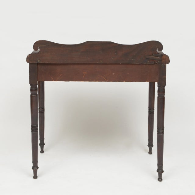 Mid 19th Century American Walnut Console Table With Single Drawer For Sale - Image 12 of 12