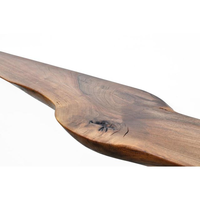 W2393 Wall Hanging Shelf in Walnut Wood by Jörg Pietschmann For Sale - Image 4 of 10