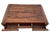 Early 20th Century Early 20th Century Art Deco Brazilian Rosewood Veneer Waterfall Six-Drawer Coffee Table For Sale - Image 5 of 14