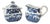 Vintage English Sugar Bowl and Creamer Set by Enoch Wedgwood, 1960s, Set of 2 For Sale
