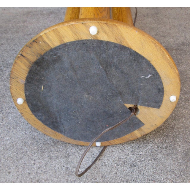 Late 20th Century Modeline Honey Oak Floor Lamp by Charles Gibilterra For Sale - Image 18 of 18