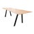 Andreu World Minimalist White Oak Counter-Height Table For Sale - Image 4 of 18