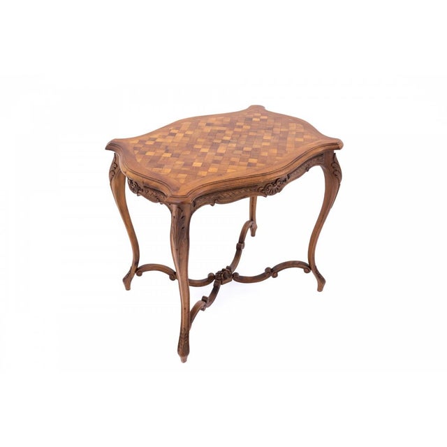 Small Antique French Side Table, 1890 For Sale - Image 4 of 11
