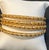 Vintage Eternity Bangle Bracelet 21 Karat Yellow Gold 53 Grams, Set of 4 Churi For Sale - Image 16 of 18
