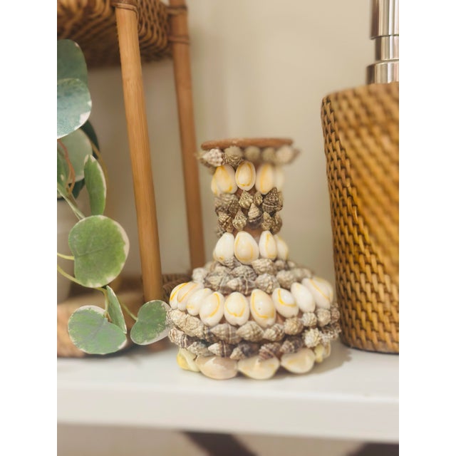 Vintage Shell Vase For Sale In Charleston - Image 6 of 6