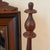 Vintage Mahogany Tabletop Vanity Mirror With Drawer - Carved Wood Dressing Mirror For Sale - Image 9 of 9