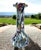 Murano Vase with Multi-Flowered Murrine For Sale - Image 12 of 15