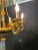 Vintage Italian Florentine and Black Chandelier With Tassel and Tole Decoration For Sale In Philadelphia - Image 6 of 13