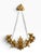 Absolutely fabulous vintage HOMCO 4002T wall sconce featuring an elaborate gilded, Rococo-inspired design of scrolling...