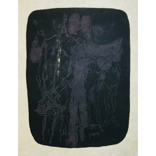 Paul Guiramand Original Lithograph 2 Mourlot Freres 1962 For Sale