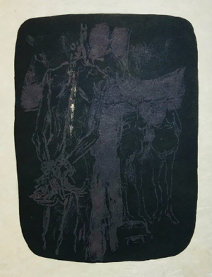 Paul Guiramand Original Lithograph 2 Mourlot Freres 1962