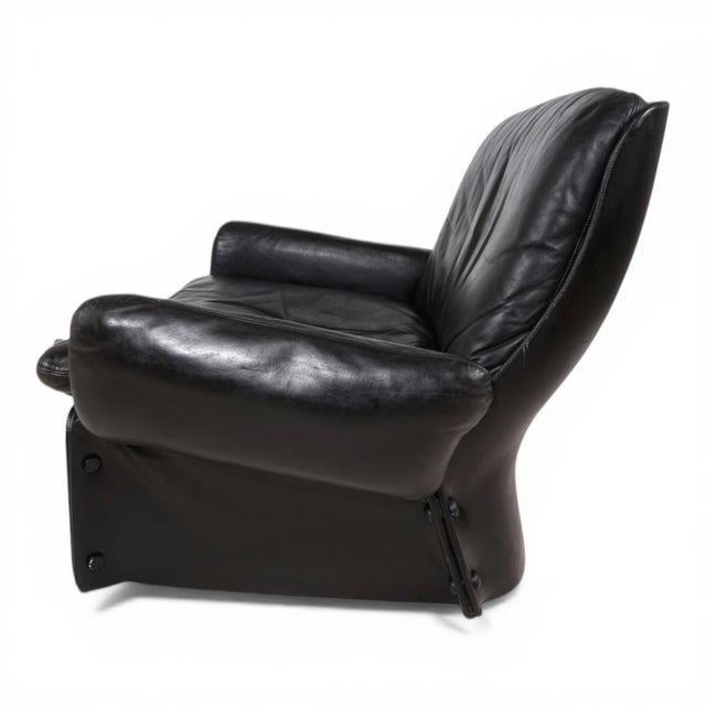 Leather Lounge Chair from Carl Straub, 1970s For Sale - Image 10 of 18