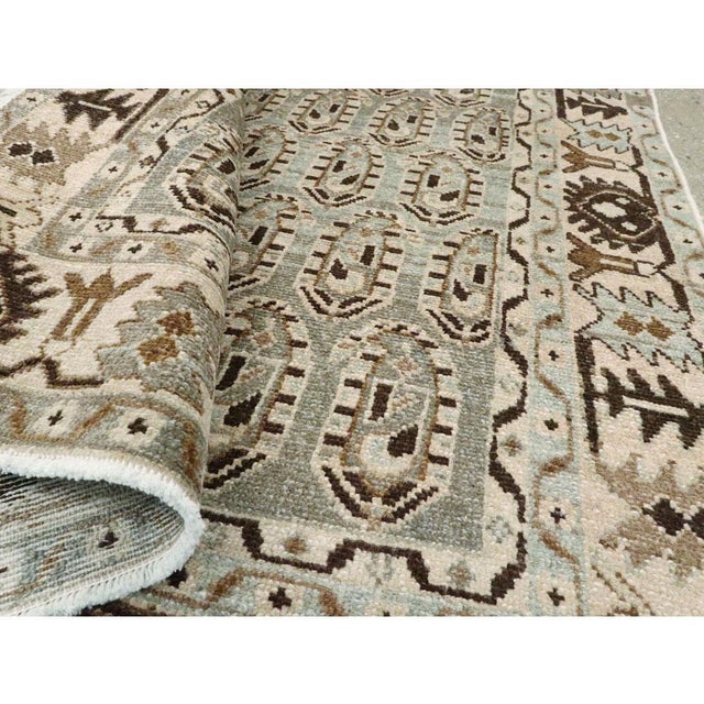 Coffee Galerie Shabab Collection Mid-20th Century Persian Accent Rug For Sale - Image 8 of 8
