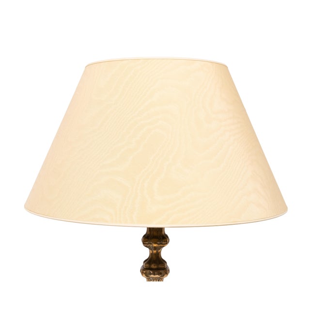 Rococo Silver Plated Table Lamps, 1920s, Set of 2 For Sale - Image 9 of 13
