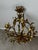 1950s Vintage Italian Brass Chandelier, 1950s For Sale - Image 5 of 10