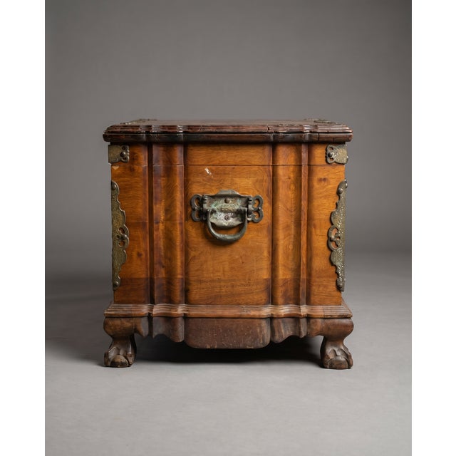 Mid 20th Century Spanish Revival Cedar Blanket Chest With Forged Iron Hardware For Sale In Los Angeles - Image 6 of 7