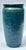 Here we have a blue with a green alligatored surface and a geo design around rim , Marked Hampshire Pottery on base , 8"...
