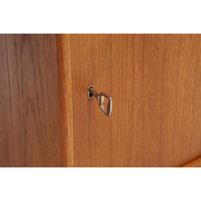 Mid-Century Teak Desk with 3 Drawers For Sale - Image 12 of 18