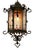 Early 20th Century Large Antique Asian Inspired Iron and Steel Lantern, Early 20th Century For Sale - Image 5 of 10