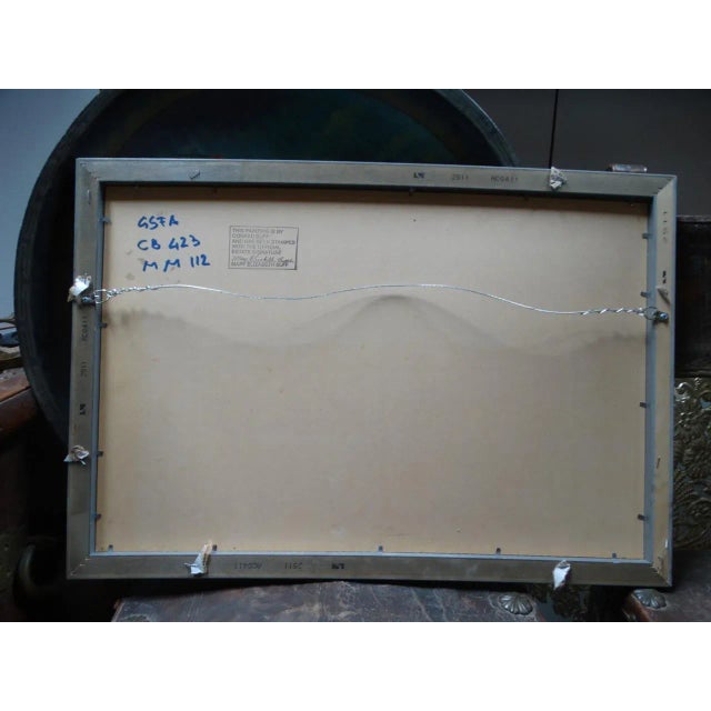 Mid 20th Century Conrad Buff Mid-Century Desert Landscape Oil Painting on Board For Sale - Image 5 of 7