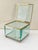 Gold Italian Art Deco Beveled Glass Box, Italy, 1930 For Sale - Image 8 of 18