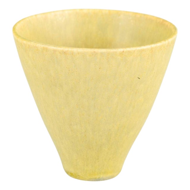 Scandinavian Studio Pottery Ceramic Vase attributed to Gustavsberg, 1960s. For Sale