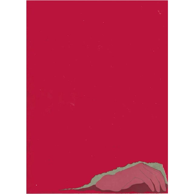 Contemporary German Handsigned and Numbered Lithograph by Muller, "The Hand" For Sale