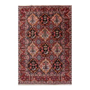 Handwoven Persian Bakhtiari Area Rug 4’9″ X 7’0″