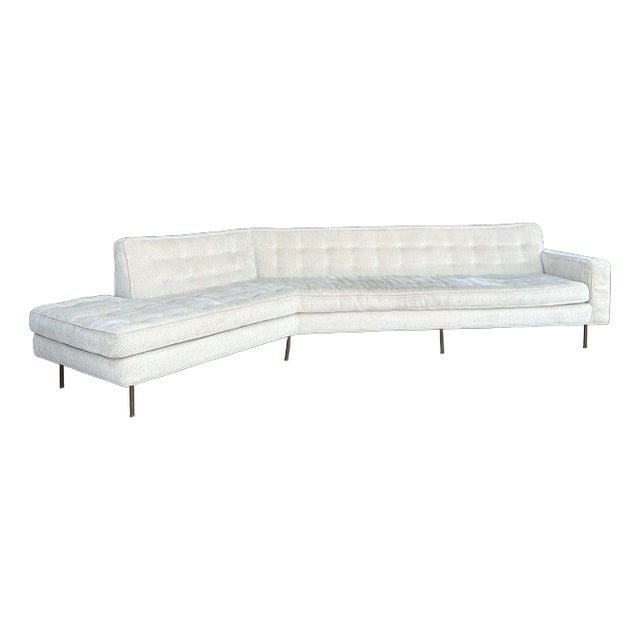 Mid-Century Modern Harvey Probber Angled Sofa For Sale
