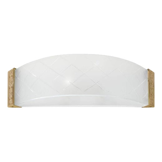 Deloitte 2 Lights Wall Sconce in Gold Plate by Aggiolight For Sale