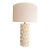 Arteriors Home Ivory Faux Stone Table Lamp For Sale