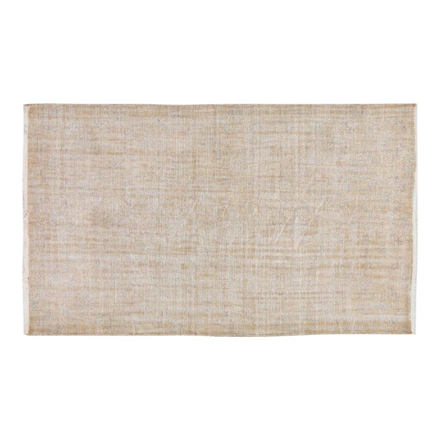 Vintage Turkish Hand Knotted Wool Rug, 5'10"x9'9" For Sale