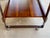 Wood Richard Young, Merrow Associate Rosewood and Chrome Bar Cart For Sale - Image 7 of 7