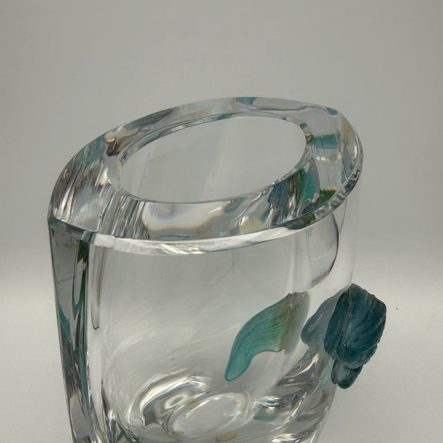 1970s French Crystal Vase from Massive Daum, 1970s For Sale - Image 5 of 11