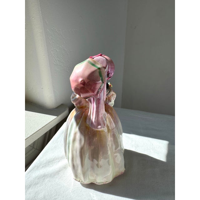 Royal Doulton Mid 20th Century Royal Doulton Figurine ~ “June” ~ Hn 2027 For Sale - Image 4 of 10
