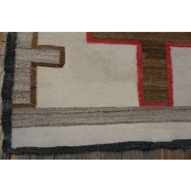 Early 20th Century American Navajo Style Carpet ( 2'6" X 4'9" - 76 X 145 )